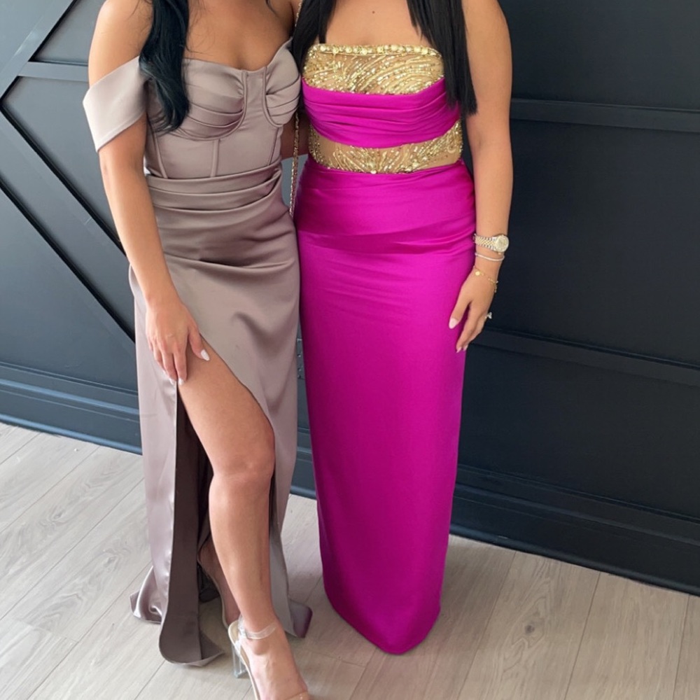 HOT PINK FUSHIA DRESS